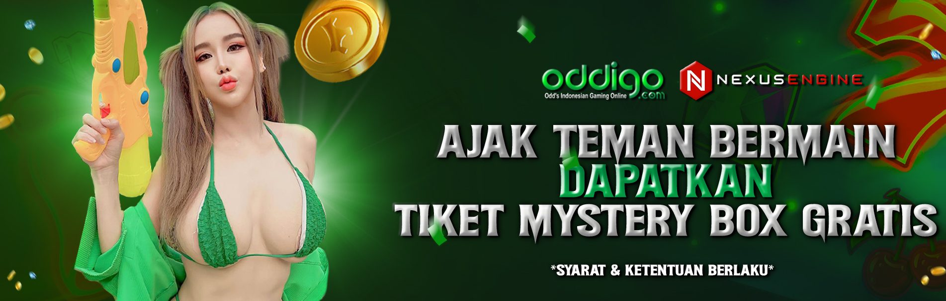 AJAK 1 TEMAN MU DAPATKAN 1 TIKET LUCKY SPIN GRATIS ODDIGO