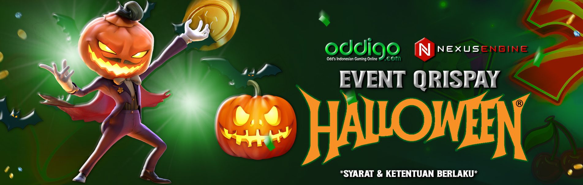 EVENT HALLOWEEN QRIS PAY ODDIGO