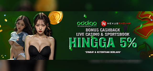 Bonus Cashback Live Casino & Sportsbook 5%