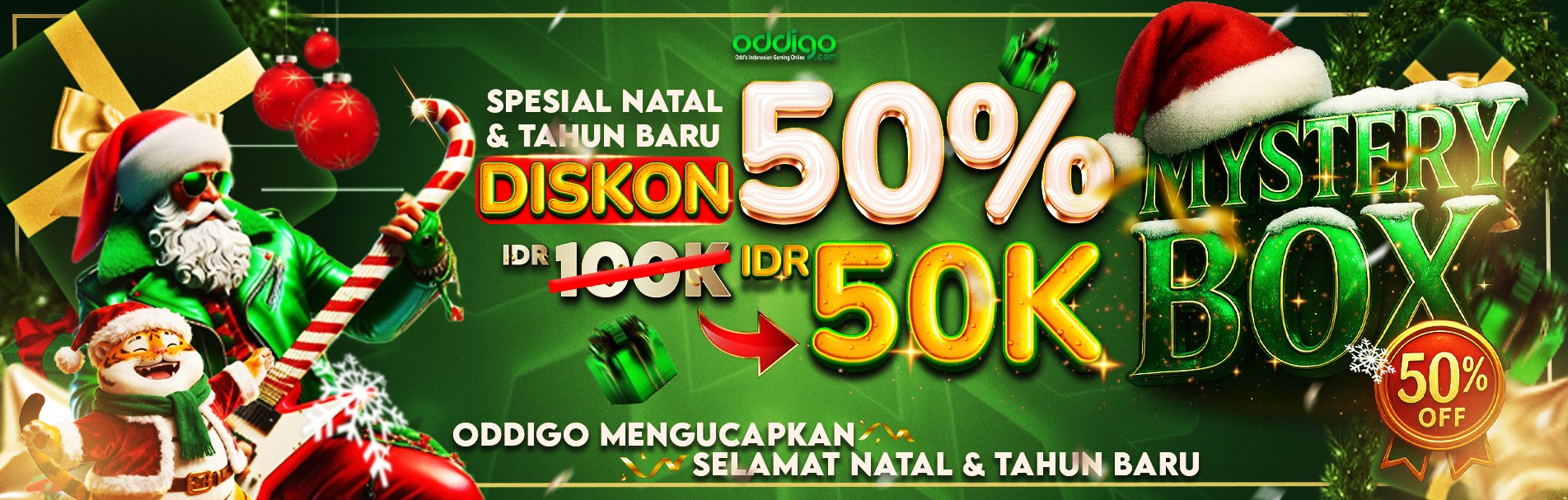 PROMO SPESIAL NATARU MYSTERY BOX ODDIGO DISKON 50%