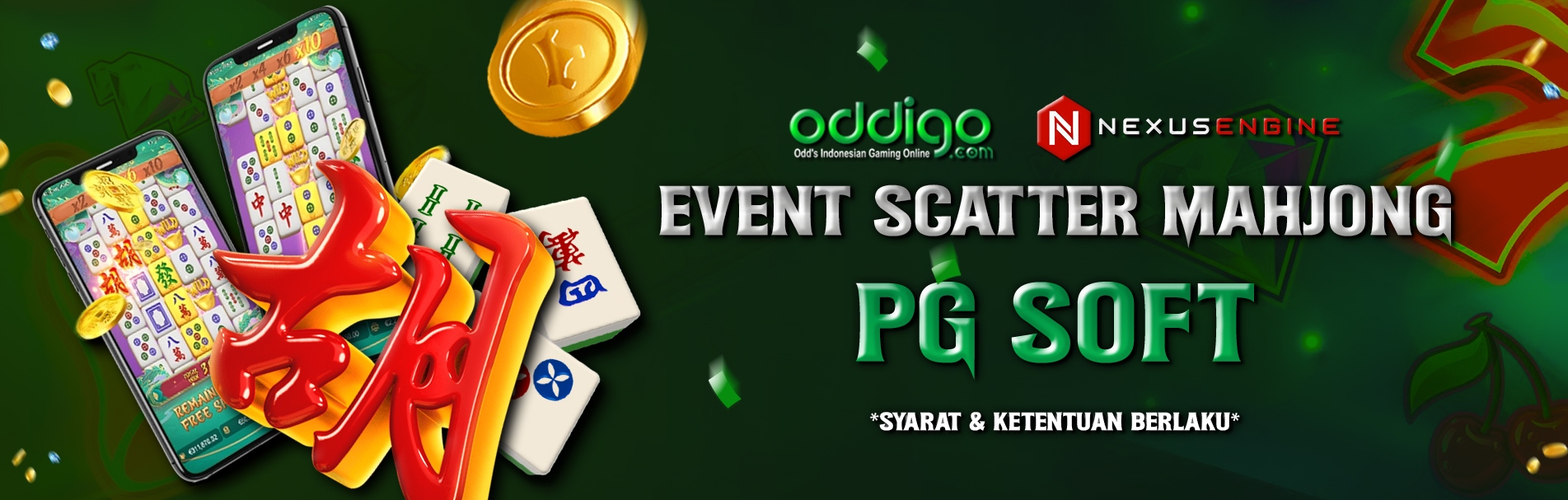 HOME EVENT SCATTER MAHJONG WAYS PGSOFT ODDIGO