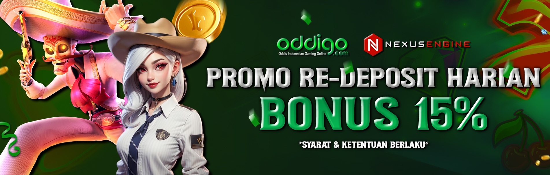 Promo Redepo Harian 15%