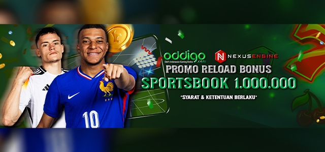 BONUS RELOAD SPORTSBOOK Rp1.000.000