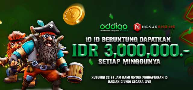 10 ID Beruntung di ODDIGO Dapat Masing-Masing 3 Juta Setiap Minggunya 