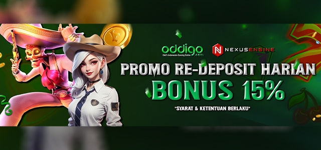 Promo Redepo Harian 15%