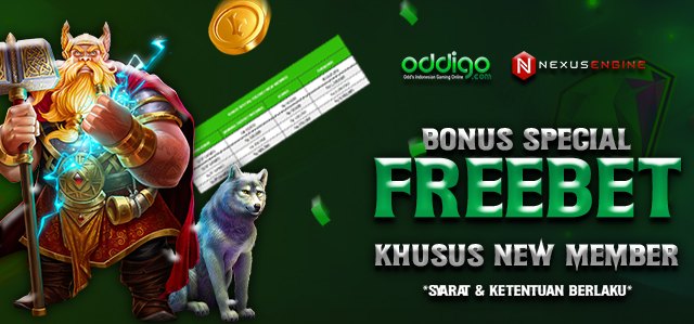 BONUS SPECIAL FREEBET NEW MEMBER
