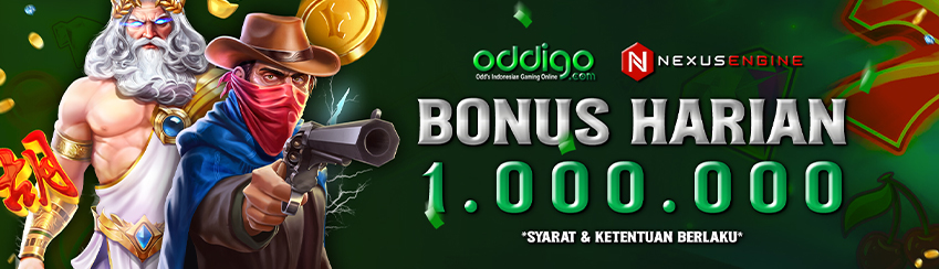 BONUS HARIAN 1.000.000 ODDIGO