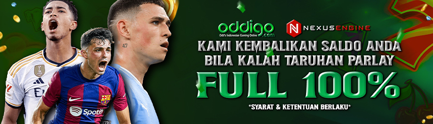 GARANSI KEKALAHAN 100% MIX PARLAY